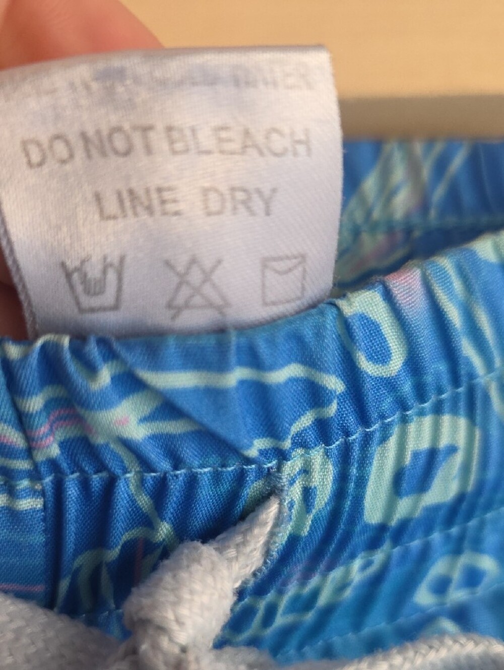 Chubbies Blue Pink Monstera Tropical Swim Trunks M 5.5" Inseam - Picture 10 of 11
